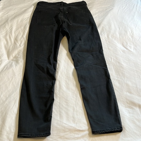 H&M LOGG Black Gray High Waisted Skinny Jeans Size 8 - Picture 11 of 14